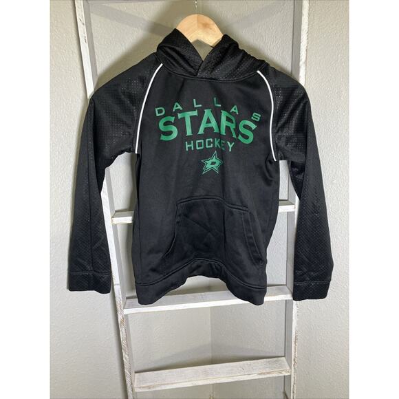 Dallas Stars Official NHL Kids Youth Size Medium Hooded Sweatshirt - Picture 2 of 7